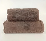 Ręcznik bawełniany Greno Emma 3 50x100 brązowy GRENO