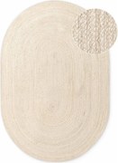 Dywan z juty dwustronny/tkany ręcznie w jasnym naturalnym kolorze 160x230 cm Braided – Hanse Home