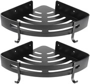 Zestaw narożnych półek pod prysznic 2 sztuki L0-A21