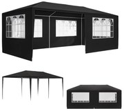 Jurhan Namiot imprezowy NEAPOL, 3x6m, antracytowa