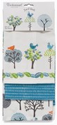 Bawełniane ścierki zestaw 3 szt. 45x65 cm Forest Birds – Cooksmart ®