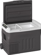 Outsunny 30 L Elektryczna Lodówka Kompresorowa z Trybem ECO i Funkcją LED, Czarna