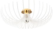 Biała lampa sufitowa ø 56 cm Aspendos – Opviq lights