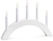 Biała dekoracja świetlna ze świątecznym motywem Atle – Markslöjd