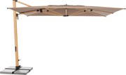 Doppler ALU WOOD XL 400 x 300 cm brązowa