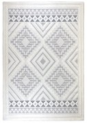 Dywan nowoczesny 3D Desire Skandynawski kremowo-szary 80 cm x 150 cm