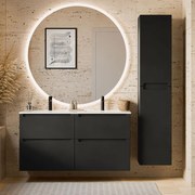 Zestaw mebli łazienkowych VIREO 120 cm z podwójną umywalką