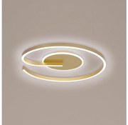 Brilagi -LED ściemnialna lampa sufitowa SPIRAL LED/56W/230V 3000/4000/6000K+pilot
