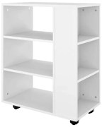 Biała szafka na kółkach do biura G5-H03