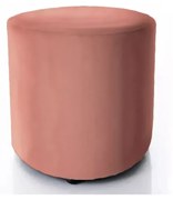 Pufa DOTI B VELVET antyczny róż SIGNAL