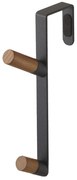 Czarny metalowy wieszak na drzwi 1,5 cm Tower – YAMAZAKI