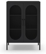 Czarna szafka 70x100 cm Diora – Marckeric