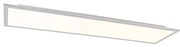 Stalowa lampa sufitowa 120cm z wbudowanym LED i pilotem - Liv Nowoczesny Oswietlenie wewnetrzne