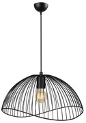 Czarna lampa wisząca ø 40 cm Way – Squid Lighting