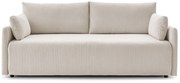 Beżowa sztruksowa rozkładana sofa 211 cm Marcel – Bobochic Paris