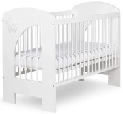 Łóżeczko dziecięce MAJA 2 120x60 białe LITTLE SKY