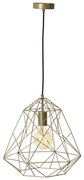 Industrialna lampa wisząca złota - Framework Basic Nowoczesny Oswietlenie wewnetrzne