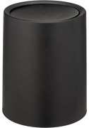Wenko Kosz na śmieci z uchylną pokrywą Atri 6 l, czarny