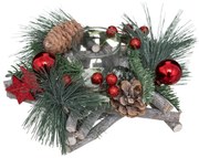 Stroik świąteczny z miejscem na świecę