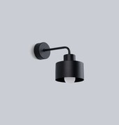 Kinkiet SAVAR 1 czarny SOLLUX  LIGHTING