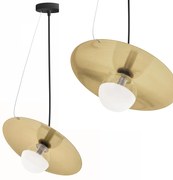 LAMPA SUFITOWA WISZĄCA APP1417-CP czarna/złota