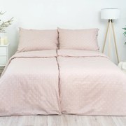 Stanex Bawełniana pościel Puntík różowa, 140 x 200cm, 70 x 90 cm, 140 x 200 cm, 70 x 90 cm