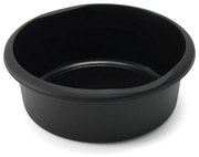 Czarna miska z uchwytami Addis Circular, 7,7 l