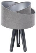 Lampa stołowa GEMSTONE szara/srebrna/czarna BPS KONCEPT