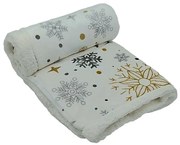 Koc z barankiem Magic white, 150 x 200 cm