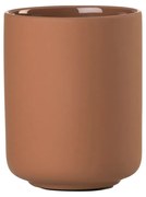 Pomarańczowy kamionkowy kubek na szczoteczki do zębów Ume – Zone