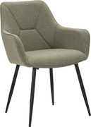 Zestaw krzeseł Vicenza Green 2 szt. 58X63X85,5 cm