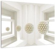 Obraz -Spojrzenie do wnętrza - abstrakcja (70x50 cm)