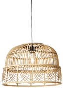 Inteligentna lampa wisząca z rattanu 49 cm z WiFi G95 - MichelleKolonialny Oswietlenie wewnetrzne