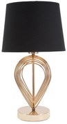 Lampa stołowa ze złotym zdobieniem MAXT