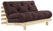 Sofa rozkładana Karup Design Roots Raw/Brown
