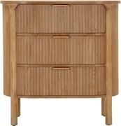 Komoda z litego drewna jodłowego w naturalnym kolorze 80,5x82x47 cm Gothenburg – Mauro Ferretti