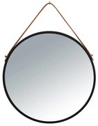 WENKO 24424100 - Lustro BORRONE 40x40 cm czarne/srebrne