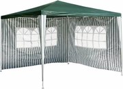 Pawilon ogrodowy 3 x 3 m + 2 ścianki boczne z oknami