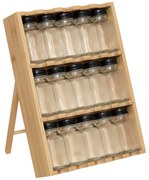 Organizer na przyprawy do szuflady lub na blat 15 słoików