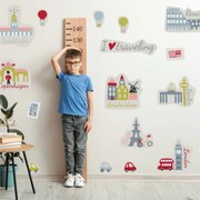 Naklejki na ścianę - Stolice