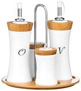 Zestaw na przyprawy, olej i ocet Premier Housewares Condiment, 4 części