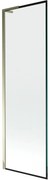 Mexen Next L parawan nawannowy 1-skrzydłowy 60 x 150 cm, czarna ramka, złoty - 895-060-000-03-70-50