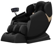 DANTE fotel wypoczynkowy z funkcją masażu i podgrzewania, czarny