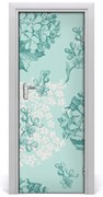 Okleina samoprzylepna na drzwi Hortensja