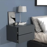 Drewniana ściana wisząca stolik nocny Usal L 45 cm