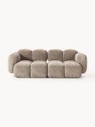 Sofa modułowa Teddy-Bouclé Tayla (3-osobowa)