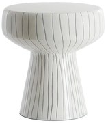 Metalowy okrągły stolik ø 38 cm Dakwa – Light &amp; Living