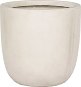 DONICA OGRODOWA PRETO BIAŁA 43 CM CERAMICZNA