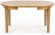SORBUS stół rozkładany 100-200/100/77, dąb miodowy owalny okrągły 4/8 osobowy