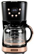 Czarno-miedziany ekspres do kawy – Haden
